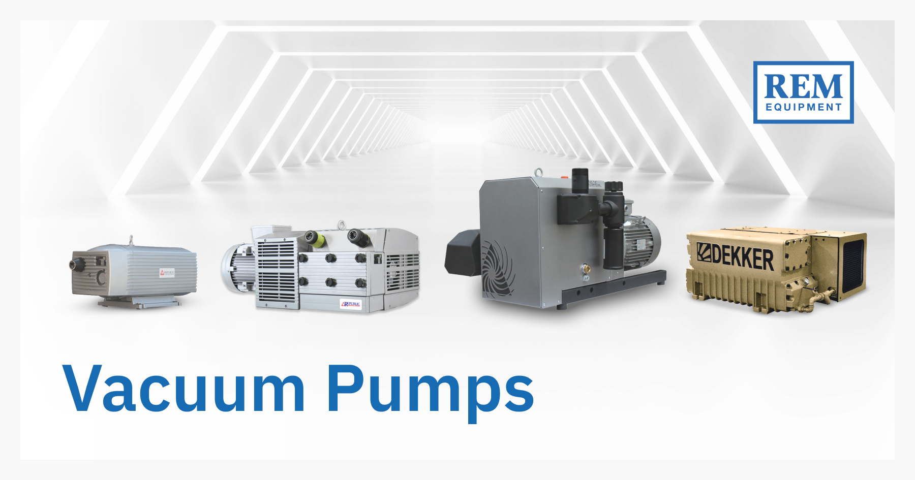 Vacuum Pumps by REM Equipment Experts in Industrial Air